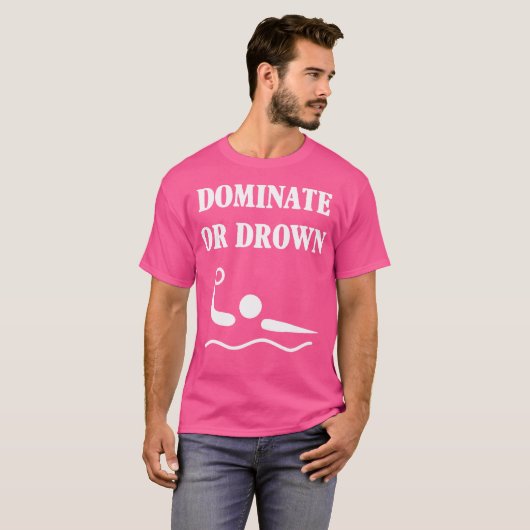 Dominate oder Drop Funny Water Polo (Vorne ganz)
