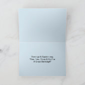 Domingo Birthday Card Karte (Innenseite)