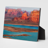 Dominguez Butte & Lake Powell, Utah Fotoplatte (Seite)