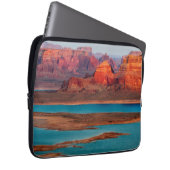 Dominguez Butte & Lake Powell, Utah Laptopschutzhülle (Vorne Rechts)