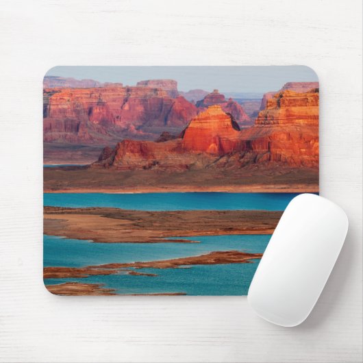 Dominguez Butte & Lake Powell, Utah Mousepad (Mit Mouse)