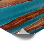 Dominguez Butte & Lake Powell, Utah Poster (Ecke)