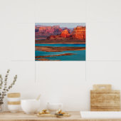 Dominguez Butte & Lake Powell, Utah Poster (Küche)