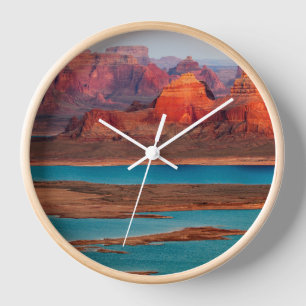 Dominguez Butte und Lake Powell, Utah Uhr
