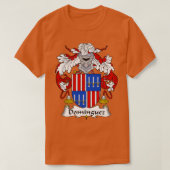 Dominguez Coat of Arms Familienwappen T-Shirt (Design vorne)