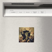 Dominic, 1170-1221 magnet (In Situ (Geschirrspüler))