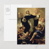 Dominic, 1170-1221 postkarte (Vorne/Hinten)