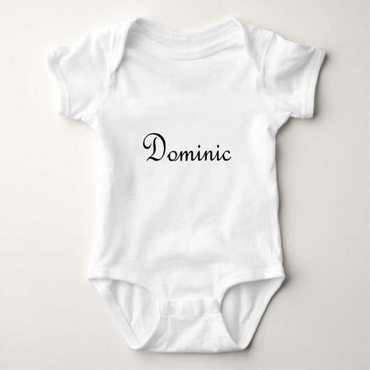 Dominic Baby Strampler (Vorderseite)
