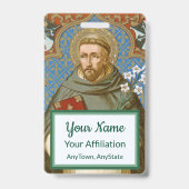 Dominic de Guzman (BK 011) Ausweis (Rückseite)