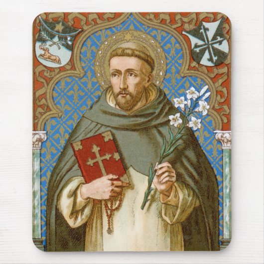 Dominic de Guzman (BK 011) Mousepad (Vorne)