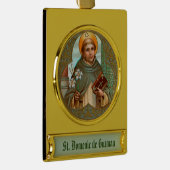 Dominic de Guzman (BK 07) Banner-Ornament Gold (Rechts)