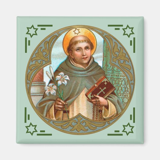 Dominic de Guzman (BK 07) Magnet (Vorne)