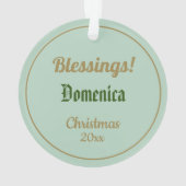 Dominic de Guzman (BK 07) Ornament (Rückseite)