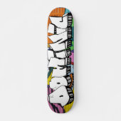 Dominic Graffiti Custom Personalisiert Skateboard (Vorne)