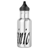 Dominic, Name Logo, wiederverwendbare Wasserflasch Trinkflasche (Rechts)