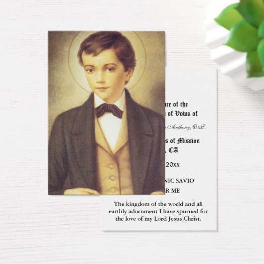 DOMINIC SAVIO (Schreibtisch)