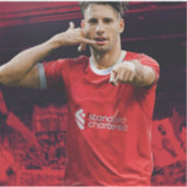 Dominic Szoboslai Liverpool Fußballspieler Aufkleber (Vorderseite)