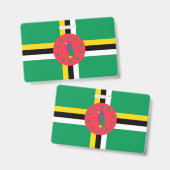 Dominica Ausweis (Vorder- & Rückseite)