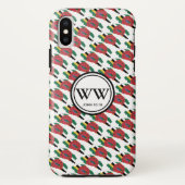 DOMINICA Christlich Monogramm Überlebenszeit Case-Mate iPhone Hülle (Rückseite)