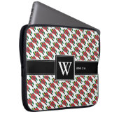 DOMINICA Christlich Scripting Monogram-Notebook Laptopschutzhülle (Vorne Rechts)