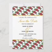 DOMINICA Christliche Hochzeitsfeier Save The Date (Vorderseite)