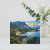 DOMINICA Die Naturinsel der Karibik Postkarte (Stehend Vorderseite)