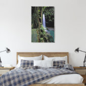 Dominica, Emerald Pool, Wasserfall. Leinwanddruck (Insitu (Schlafzimmer))