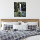 Dominica, Emerald Pool, Wasserfall. Leinwanddruck (Insitu (Schlafzimmer))