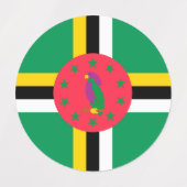 Dominica Etiketten (Design 1)