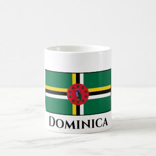 Dominica-Fahne Kaffeetasse