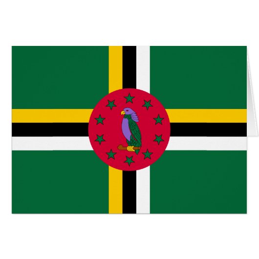 Dominica Flag (Vorderseite (Horizontal))