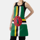 Dominica Flag All-over Print Schürze (InSitu)