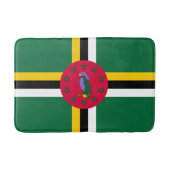 Dominica Flag Badematte (Vorderseite)