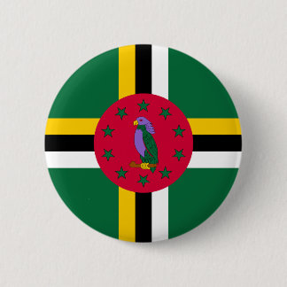 Dominica Flag Button