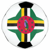 Dominica Flag Fußball (Vorderseite)