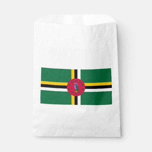 Dominica Flag Geschenktütchen (Vorderseite)