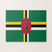 Dominica Flag Jigsaw Puzzle (Horizontal)