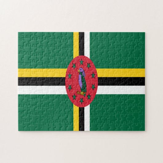 Dominica Flag Jigsaw Puzzle (Horizontal)