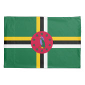 Dominica Flag Kissenbezug (Rückseite)
