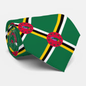 Dominica Flag Krawatte (Gerollt)