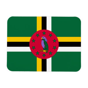 Dominica Flag Magnet
