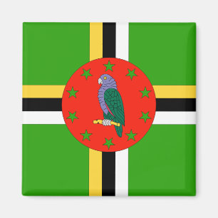 Dominica Flag Magnet