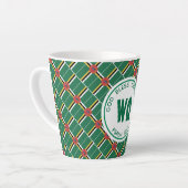 DOMINICA FLAG Patriotic Customizable dominikanisch Milchtasse (Linke Ecke)