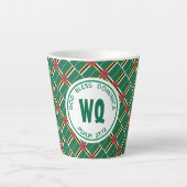 DOMINICA FLAG Patriotic Customizable dominikanisch Milchtasse (Vorderseite)