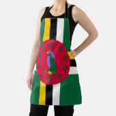 Dominica Flag Schürze (InSitu)