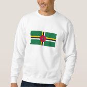Dominica Flag Sweatshirt (Vorderseite)