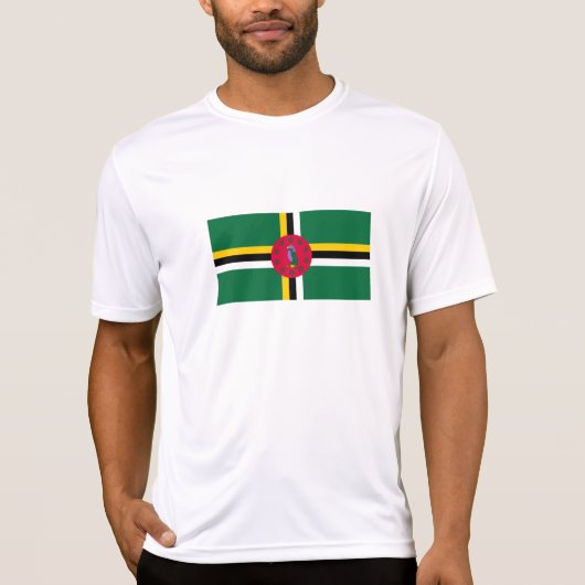 Dominica Flag T-Shirt (Vorderseite)