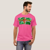 Dominica Flag T-Shirt (Vorne ganz)