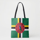 Dominica Flag Tasche (Vorderseite)