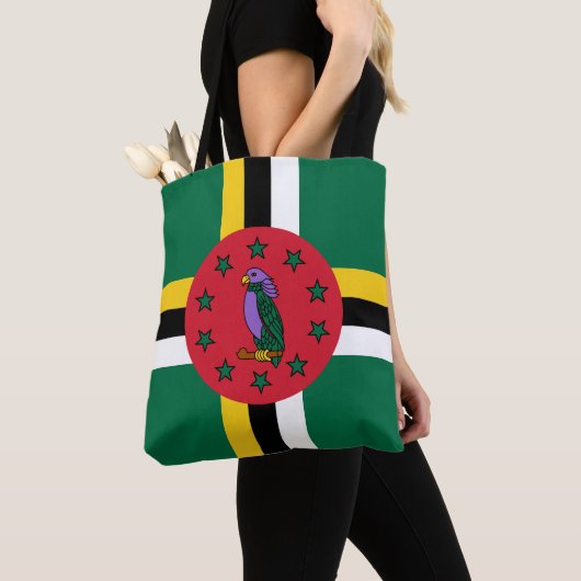 Dominica Flag Tasche (Von Nahem)